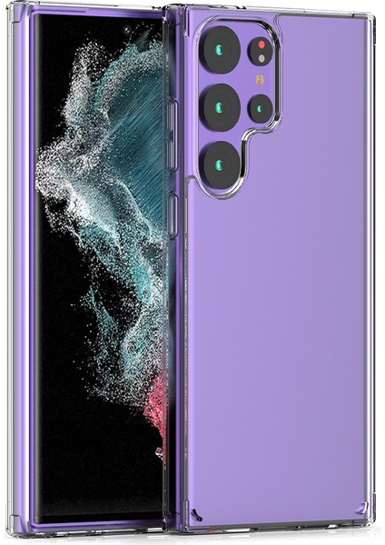 Galaxy S23 Ultra Kılıf Klcr Coss Kapak-Renksiz