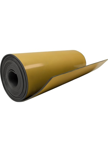Yapışkanlı Araç Ses Isı Yalıtım Izolasyon Bandı EN:100 cm Kalınlık:5 mm Uzunluk:5 Metre Kauçuk