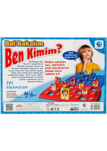 Luxury Bul Bakalım Ben Kimim 1 Adet