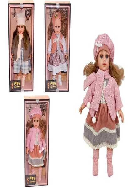 Luxury Kutulu Elbiseli Oyuncak Bebek 1599-1699 1 Adet
