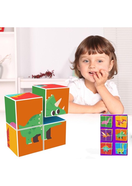 Yapı Taşları Öğrenme Çocuklar Için Oyuncaklar Çocuklar - Dinozor (Yurt Dışından)