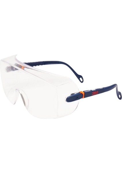 2800 Serisi Iş Güvenliği Gözlük Üstü Koruyucu - (2 Adet)