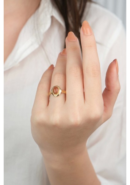 14 Ayar Altın Küçük Kumtaşı Yüzük 872 fiyatları