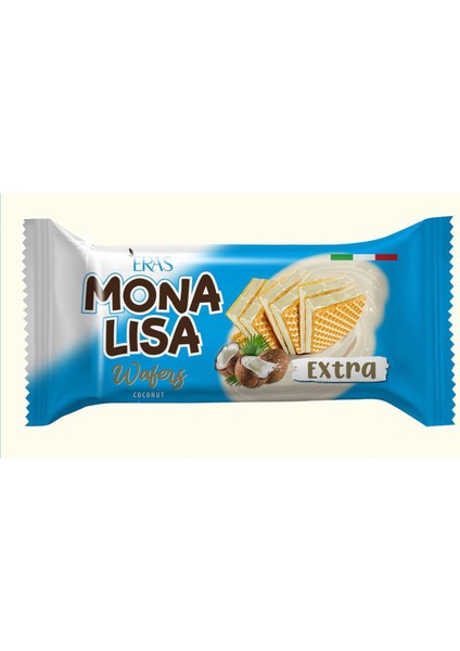 Eras Mona Lisa Hindistan Cevizli Gofret 45 gr 24 Adet