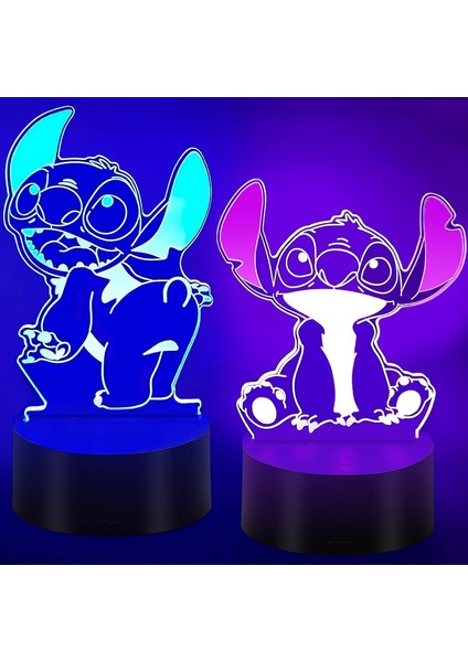 Dikiş Gece Lambası, Dikiş Hediyeleri, 3D Illüzyon Uzaktan Kumanda ile 16 Renk Değiştirme, Çocuk Odası Dekoru Için Dikiş Oyuncakları, Kız Kadın Erkek Erkek Doğum Günü Dikiş Hediyeleri (Yurt Dışından)
