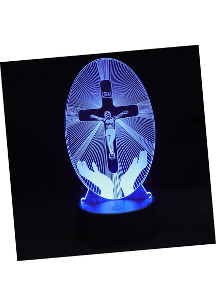 Isa Lambası Erkekler Dekoru Masaüstü Hediyeleri Masaüstü Dekoru Başucu Gece Işıkları USB USB Okuma Işığı Yaratıcı 3D Görselleştirme Akrilik Çapraz Isa Işığı 3D (Yurt Dışından)