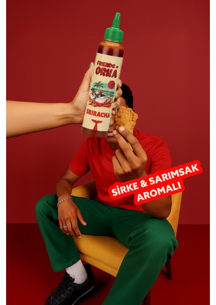 Sriracha Acı Biber Sosu 265 gr – 11K Scoville Doğal Acı Sos