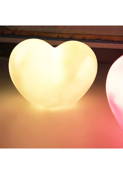 Kalp Lambası Gece Işıkları, 3D Aşk Kalp LED Başucu Başucu Masa Lambaları Sevgililer Günü Yıldönümü Düğün Doğum Günü Beyaz L Için Hediye (Yurt Dışından) fırsatları
