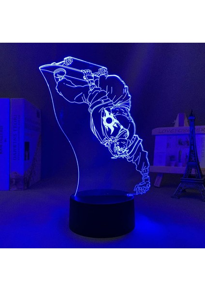 3D LED Anime Sk8 Infinity Için Yatak Odası Dekoru Çocuk Doğum Günü Hediyesi Manga Sk8 The Infinity (Yurt Dışından)