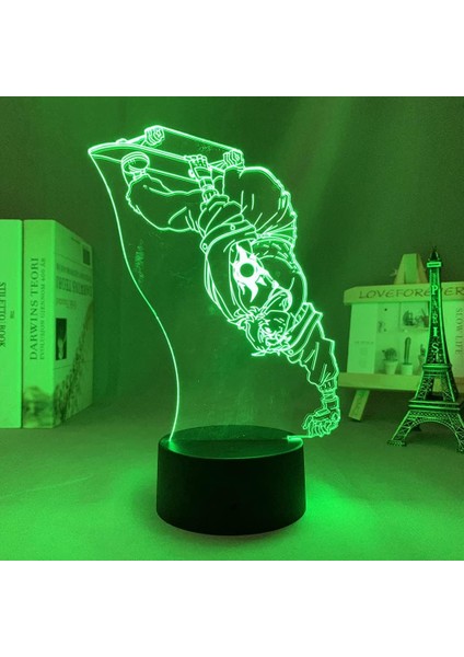 3D LED Anime Sk8 Infinity Için Yatak Odası Dekoru Çocuk Doğum Günü Hediyesi Manga Sk8 The Infinity (Yurt Dışından) fiyatları