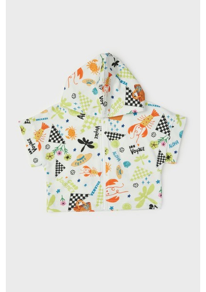 Bg Store Kız Çocuk Desenli Eşofman Üstü