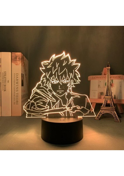 Saiki Kusuo No Sai Nan Anime 3D Erkek Için 16 Renk Kız Odası Dekoru Illusion LED Lamba USB Manga Saiki Kusuo No Sai Nan Figürü Uygun Çocuklar Hayranlar Noel Hediyeleri (Yurt Dışından) fırsatları