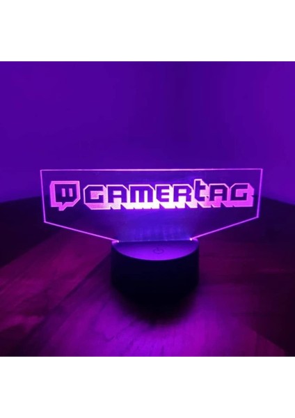 Erkek Için Kişiselleştirilmiş Oyun 3D 16 Renk Kız Odası Dekoru Illusion LED Lamba USB Manga Kişiselleştirilmiş Şekil Uygun Çocuklar Hayranlar Noel Hediyeleri (Personalized7) (Yurt Dışından)