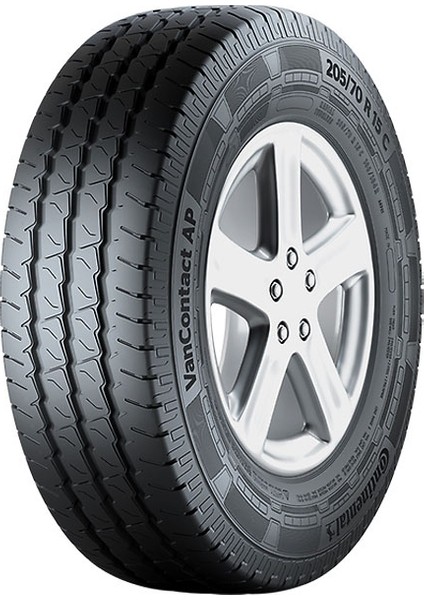 205/75 R16C 110/108R Vancontact Ap C Oto Yaz Lastiği (Üretim Yılı: 2025)