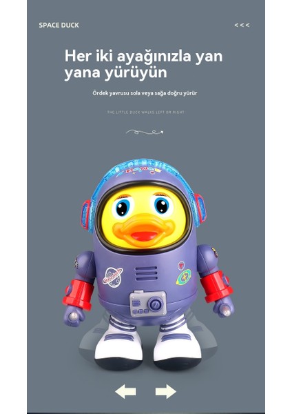 Çocuklar Elektrikli Şarkı Dans Oyuncak Işık Müzik Uzay Ördek (Yurt Dışından) modelleri