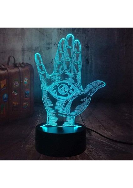 Japon Anime Figürü Itachi Uchiha Kakashi Jiraiya Lambaları 3D Optik Illusion Gece Işığı Lambası Hediye LED Noel Doğum Günü Yatak Odası Dekoru Parti Hediyeleri Boys 8-12 (16 Renk) (Yurt Dışından)