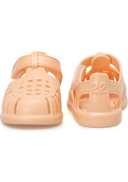 TOBBY SOLID Taba Kız Çocuk Düz Sandalet