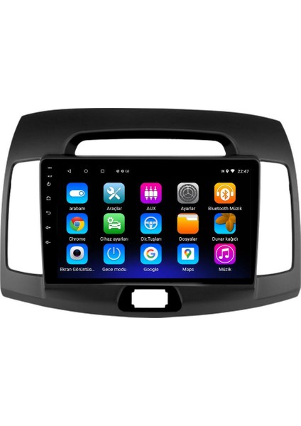 Hyundai Elantra Android Multimedya Sistemi 4-64 For-X (2006-2009) fiyatları
