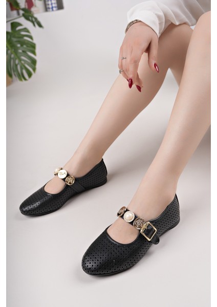 Tolgado Delikli Yumuşak Yeni Sezon Günlük Babet modelleri