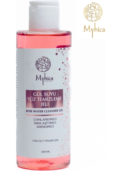 Gül Suyu Yüz Temizleme Jeli