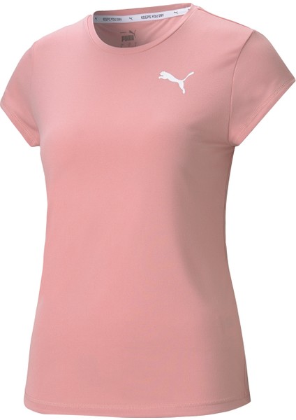 ACTIVE TEE Pembe Kadın Kısa Kol T-Shirt