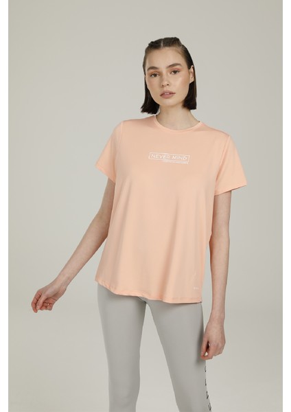 SN274 Nına T-Shirt 2fx Somon Kadın Kısa Kol T-Shirt fiyatları