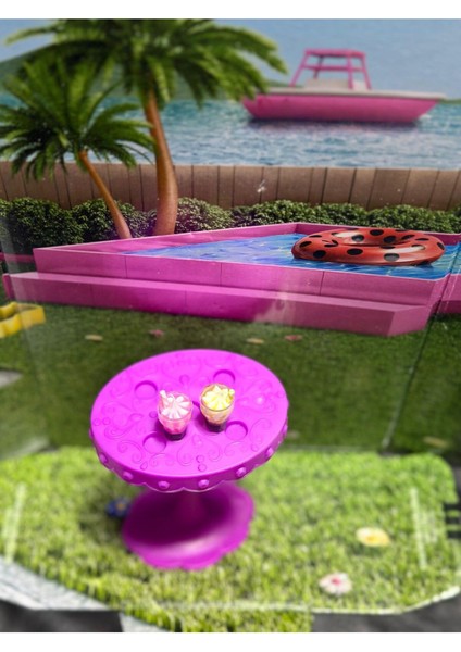 Luxury Minyatür Oyuncak Milkshake Içecek Seti- 2 Parça 1 Adet