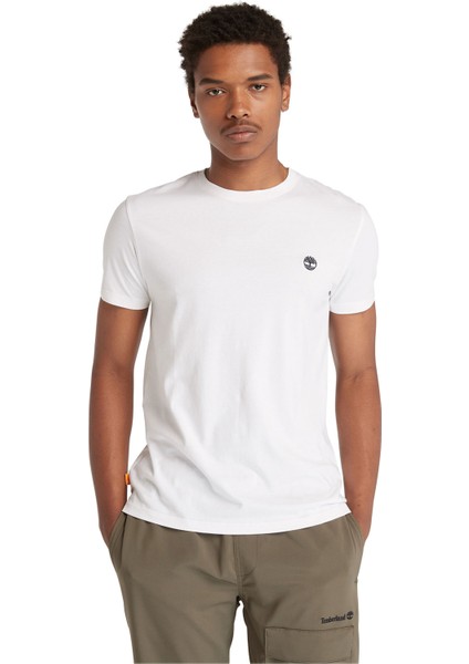 SS DUNSTAN RIVER JERSEY C Beyaz Erkek Kısa Kol T-Shirt