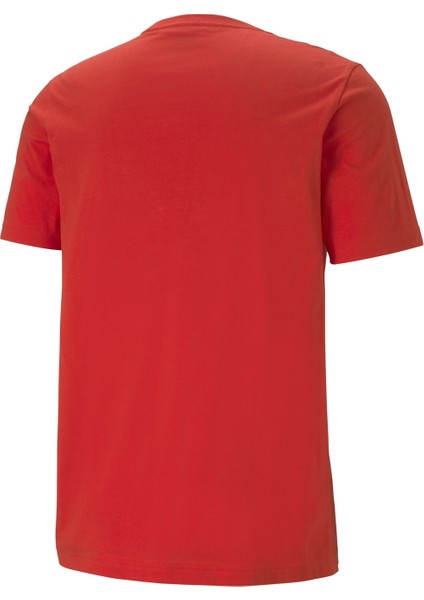 ESS Logo Tee Kırmızı Erkek Kısa Kol T-Shirt modelleri