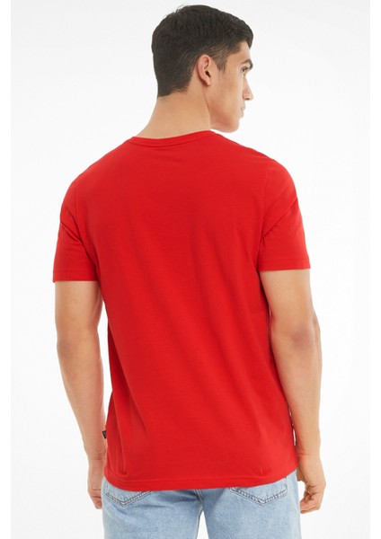 ESS Logo Tee Kırmızı Erkek Kısa Kol T-Shirt fırsatları