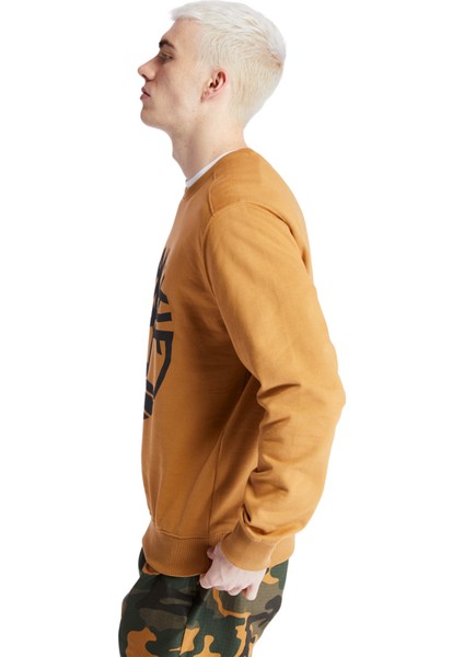 YC CORE TREE LOGO CREW NE Hardal Erkek Sweatshirt