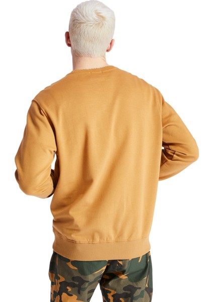YC CORE TREE LOGO CREW NE Hardal Erkek Sweatshirt