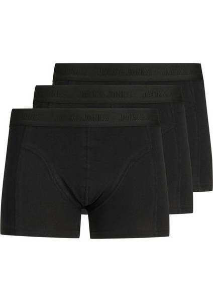 JACWAISTBAND TRUNKS 3 PAC Siyah Erkek Boxer