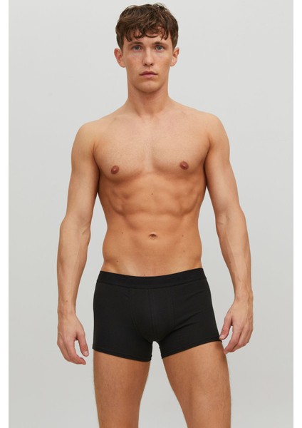 JACWAISTBAND TRUNKS 3 PAC Siyah Erkek Boxer
