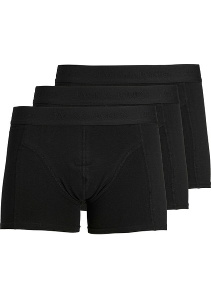 JACWAISTBAND TRUNKS 3 PAC Siyah Erkek Boxer