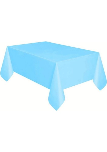 - 120 x 180 cm Plastik Masa Örtüsü Mavi Nrmsa