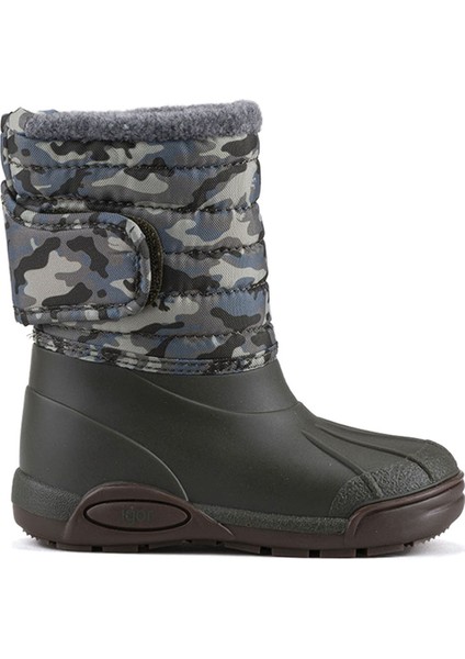 TOPO SKI CAMO Haki Erkek Çocuk Kar Botu