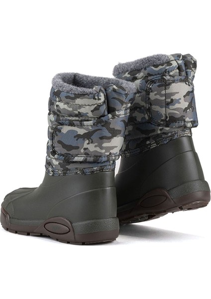 TOPO SKI CAMO Haki Erkek Çocuk Kar Botu