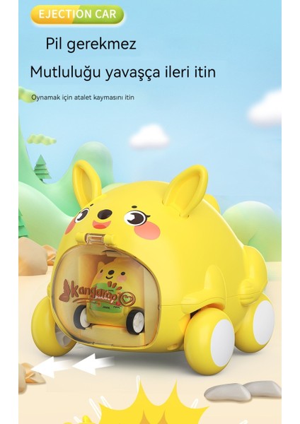 Sevimli Karikatür Hayvan Mermi Ateş Araba Oyuncakları (Yurt Dışından)