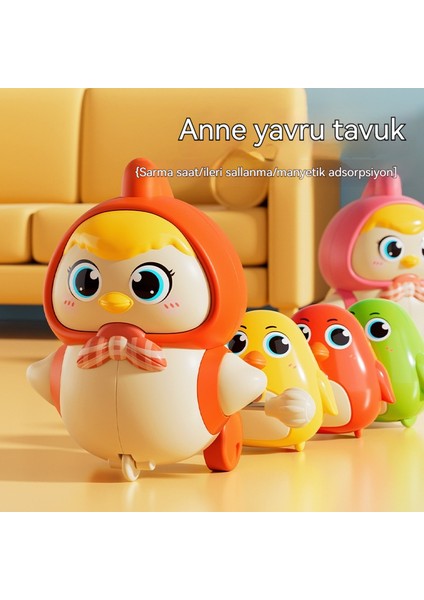 Anne Tavuk Sargılı Salıncak Manyetik Tavuk Çocuk Oyuncakları (Yurt Dışından)
