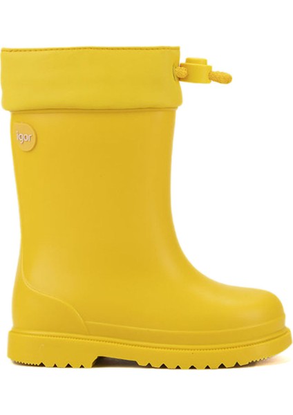 CHUFO CUELLO Sarı Unisex Çocuk Yağmur Çizmesi