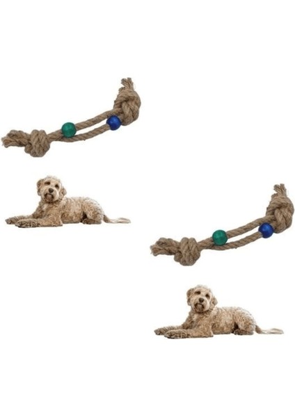 Luxury Diş Kaşıma Ipi Köpek Oyuncağı Diş Güçlendirme Temizleme Ipi Köpek Oyun Halatı ( Lisinya ) 1 Adet indirimleri