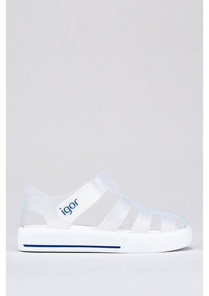 S10171 STAR-Ö41 Beyaz Unisex Çocuk Sandalet