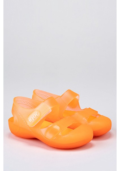 S10110-E72 Turuncu Unisex Çocuk Sandalet