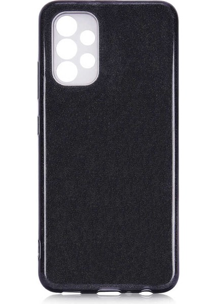 Galaxy A13 4g Kılıf Klcr Shining Silikon-Siyah