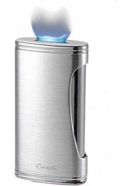 Tek Torclu Yaprak Alev Özel Tasarım Caseti Puro Çakmağı