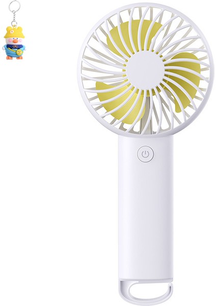 Asılı Toka Fan El Mini Yaz Öğrenci Taşınabilir USB Şarj Edilen El Küçük Fan (Yurt Dışından)