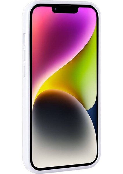Apple iPhone 14 Kılıf Parlak Taşlı Tasarım Klcr Pırlanta Kapak-Siyah