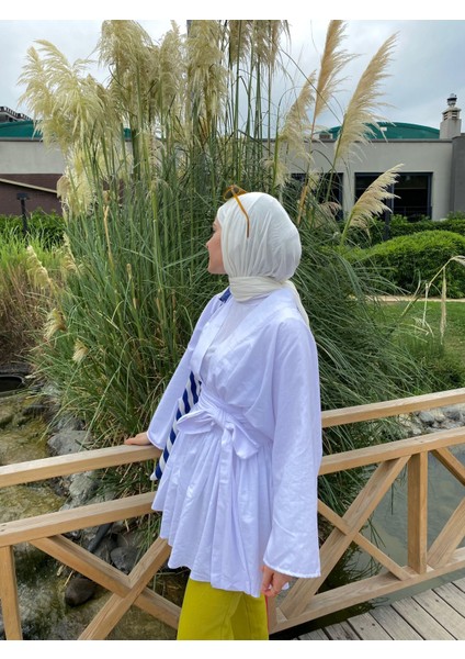 Kuşak Detaylı Kimono fiyatları
