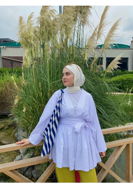 Kuşak Detaylı Kimono modelleri